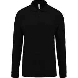 ka256-Bluza-polo-adult-barbat-Kariban-Pique-Black