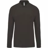 ka256-Bluza-polo-adult-barbat-Kariban-Pique-Dark-Grey
