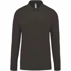 ka256-Bluza-polo-adult-barbat-Kariban-Pique-Dark-Grey