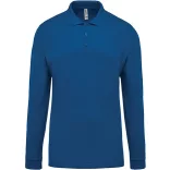 ka256-Bluza-polo-adult-barbat-Kariban-Pique-Light-Royal-Blue