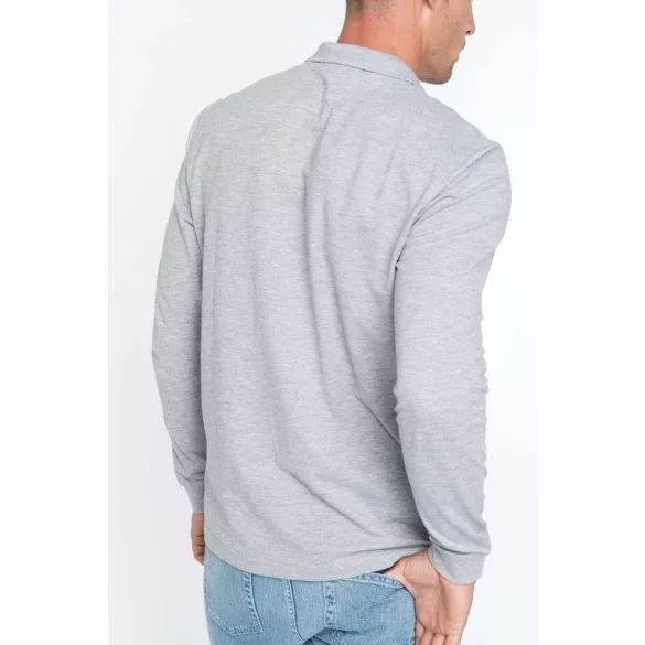 ka256-Bluza-polo-adult-barbat-Kariban-Pique-Oxford-Grey