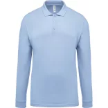 ka256-Bluza-polo-adult-barbat-Kariban-Pique-Sky-Blue