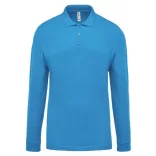 ka256-Bluza-polo-adult-barbat-Kariban-Pique-Tropical-Blue