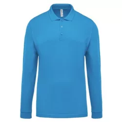 ka256-Bluza-polo-adult-barbat-Kariban-Pique-Tropical-Blue