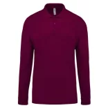 ka256-Bluza-polo-adult-barbat-Kariban-Pique-Wine