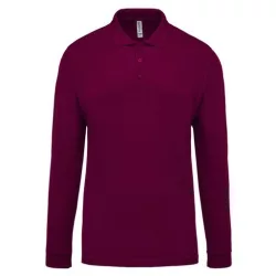 ka256-Bluza-polo-adult-barbat-Kariban-Pique-Wine