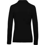 ka257-Bluza-polo-adult-dama-Kariban-Pique-Black