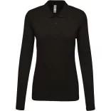 ka257-Bluza-polo-adult-dama-Kariban-Pique-Dark-Grey