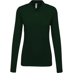 ka257-Bluza-polo-adult-dama-Kariban-Pique-Forest-Green