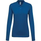 ka257-Bluza-polo-adult-dama-Kariban-Pique-Light-Royal-Blue