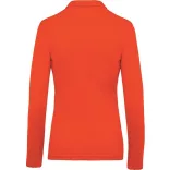 ka257-Bluza-polo-adult-dama-Kariban-Pique-Orange