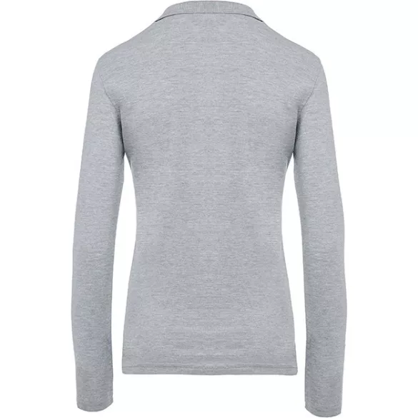 ka257-Bluza-polo-adult-dama-Kariban-Pique-Oxford-Grey