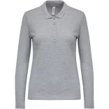 ka257-Bluza-polo-adult-dama-Kariban-Pique-Oxford-Grey