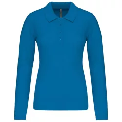 ka257 - Bluza polo adult dama Kariban Pique [Tropical Blue]