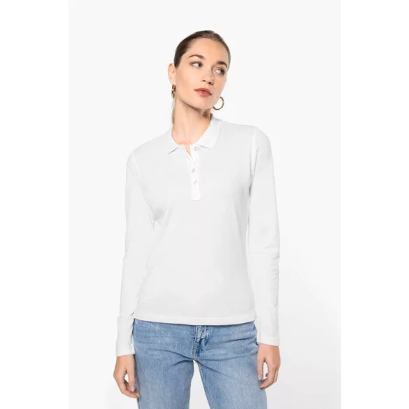 ka257 - Bluza polo adult dama Kariban Pique [White]