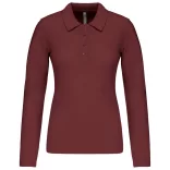 ka257 - Bluza polo adult dama Kariban Pique [Wine]
