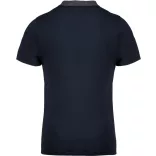 ka260-Tricou-polo-adult-barbat-Kariban-Two-tone-Jersey-Navy/Dark-Grey-Heather
