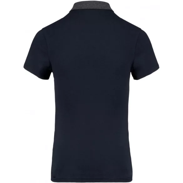 ka261-Tricou-polo-adult-dama-Kariban-Two-tone-Jersey-Navy/Dark-Grey-He