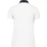 ka261-Tricou-polo-adult-dama-Kariban-Two-tone-Jersey-White-Navy