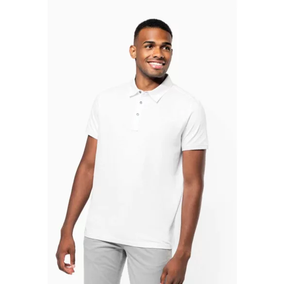 ka262 - Tricou polo adult barbat - KARIBAN JERSEY [Light Royal Blue]