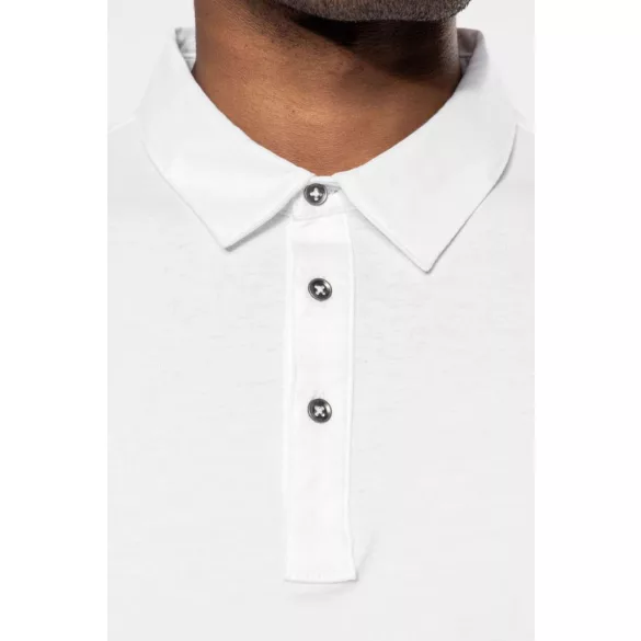 ka262 - Tricou polo adult barbat - KARIBAN JERSEY [Light Royal Blue]