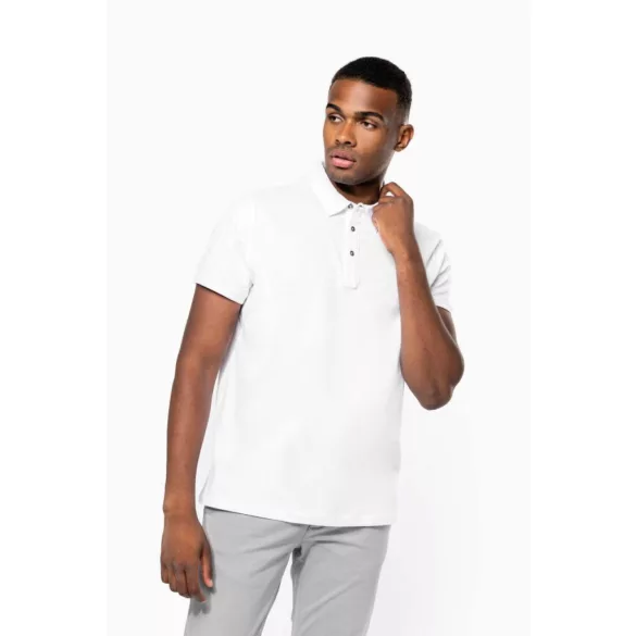 ka262 - Tricou polo adult barbat - KARIBAN JERSEY [Light Royal Blue]