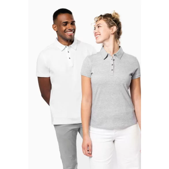 ka262 - Tricou polo adult barbat - KARIBAN JERSEY [Light Royal Blue]