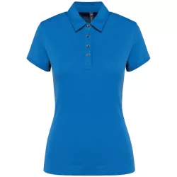   ka263 - Tricou polo adult dama - KARIBAN JERSEY [Light Royal Blue]