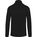 ka264-Tricou-polo-cu-maneca-lunga-adult-barbat-KARIBAN-JERSEY-Black