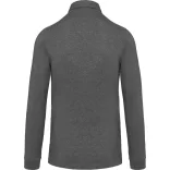 ka264-Tricou-polo-cu-maneca-lunga-adult-barbat-KARIBAN-JERSEY-Grey-Hea