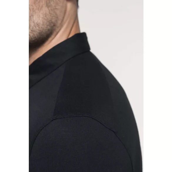 ka264-Tricou-polo-cu-maneca-lunga-adult-barbat-KARIBAN-JERSEY-Grey-Hea