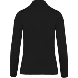 ka265-Tricou-polo-cu-maneca-lunga-adult-dama-KARIBAN-JERSEY-Black
