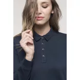 ka265-Tricou-polo-cu-maneca-lunga-adult-dama-KARIBAN-JERSEY-Black