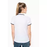 KA273-Tricou-polo-adult-dama-Kariban-Striped-Black-Yellow