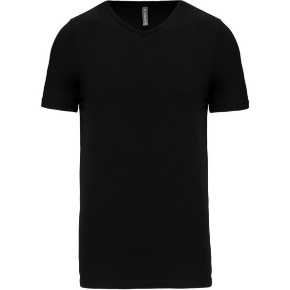 ka3014-Tricou-adult-barbat-Kariban-V-Neck-Black
