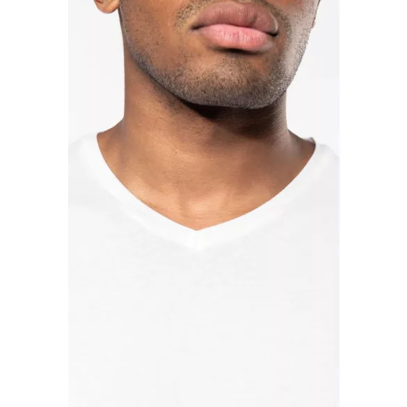 ka3014-Tricou-adult-barbat-Kariban-V-Neck-Black