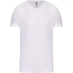 ka3014-Tricou-adult-barbat-Kariban-V-Neck-White