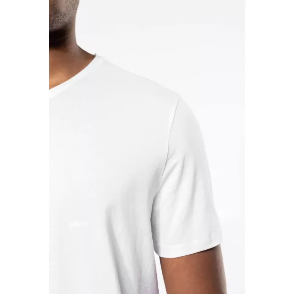 ka3014-Tricou-adult-barbat-Kariban-V-Neck-White