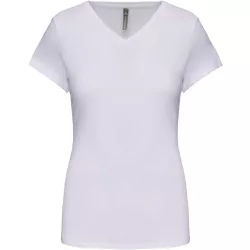 ka3015 - Tricou adult dama Kariban V-Neck [White]