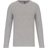 ka3016 - Bluza adult barbat Kariban Crew Neck [Light Grey Heather]