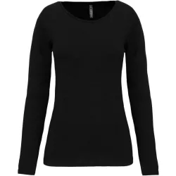 ka3017-Bluza-adult-dama-Kariban-Crew-Neck-Black