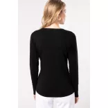 ka3017-Bluza-adult-dama-Kariban-Crew-Neck-Black