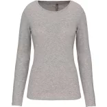ka3017-Bluza-adult-dama-Kariban-Crew-Neck-Light-Grey-Heather
