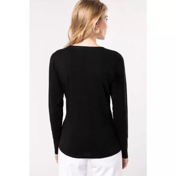 ka3017-Bluza-adult-dama-Kariban-Crew-Neck-Navy