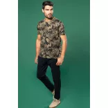 ka3030ovc-Tricou-adult-barbat-KARIBAN-Camo-Olive-Camouflage