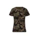 ka3031 - Tricou adult dama KARIBAN Camo [Olive Camouflage]