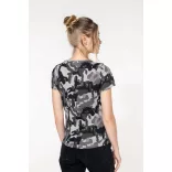 ka3031 - Tricou adult dama KARIBAN Camo [Olive Camouflage]