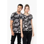 ka3031 - Tricou adult dama KARIBAN Camo [Olive Camouflage]