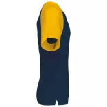 ka330 - Tricou adult barbat Kariban Base Ball [Navy/Yellow]