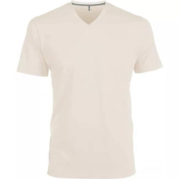 ka357-Tricou-adult-barbat-Kariban-V-neck-Light-Sand